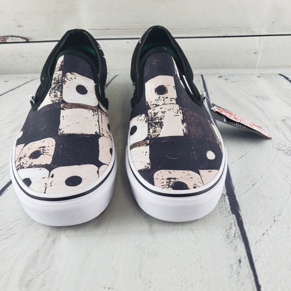 FINAL PRICE Van A Tribe Called Quest Slip-Ons ATCQ - Picture 3 of 8